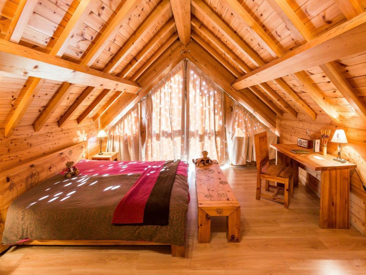 Chalet 6 Pers Avec Spa, Terrasse Plein Sud A Saint-Michel-De-Chaillol - Fr-1-393-22 Eksteriør bilde