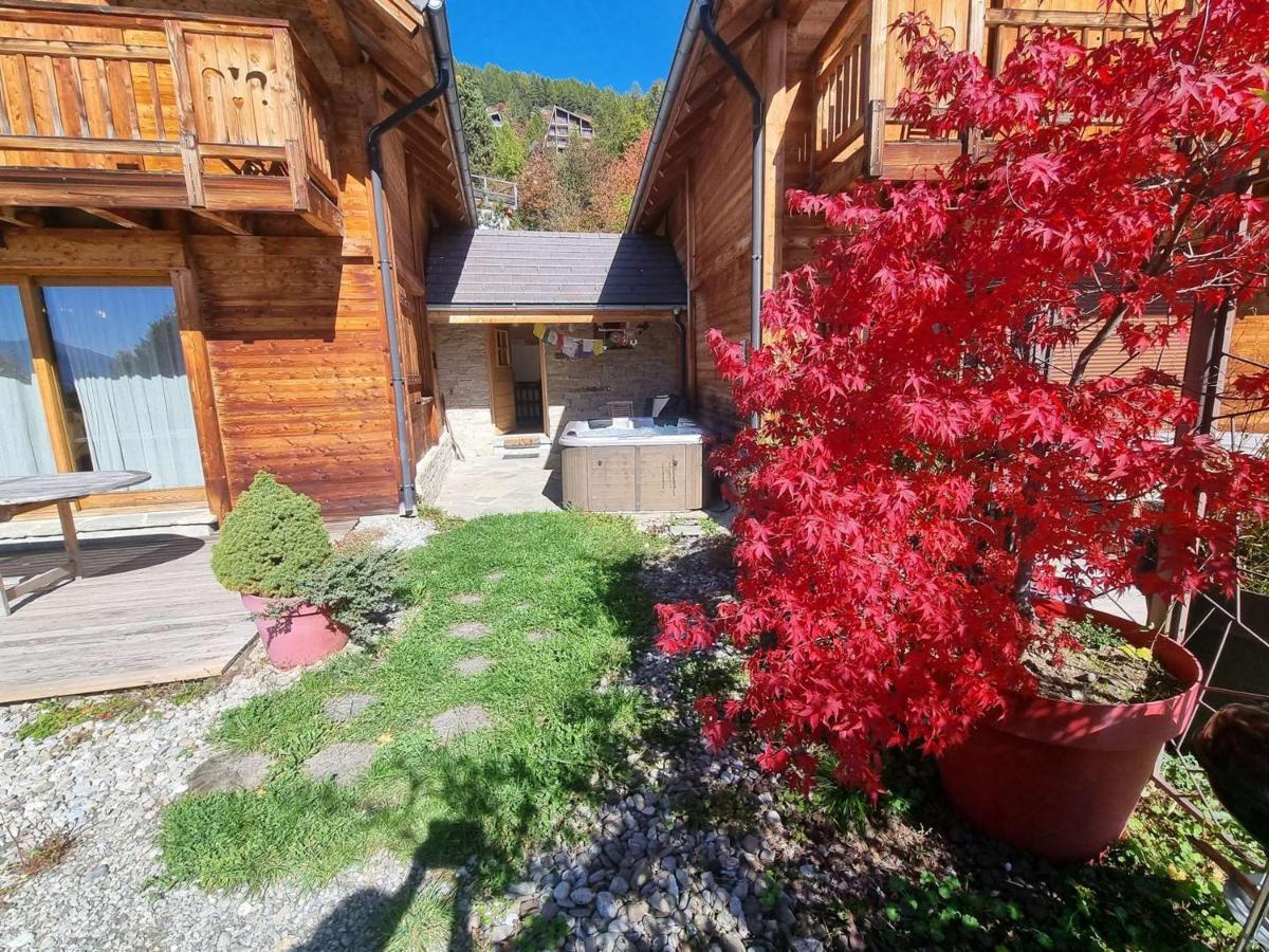 Chalet 6 Pers Avec Spa, Terrasse Plein Sud A Saint-Michel-De-Chaillol - Fr-1-393-22 Eksteriør bilde