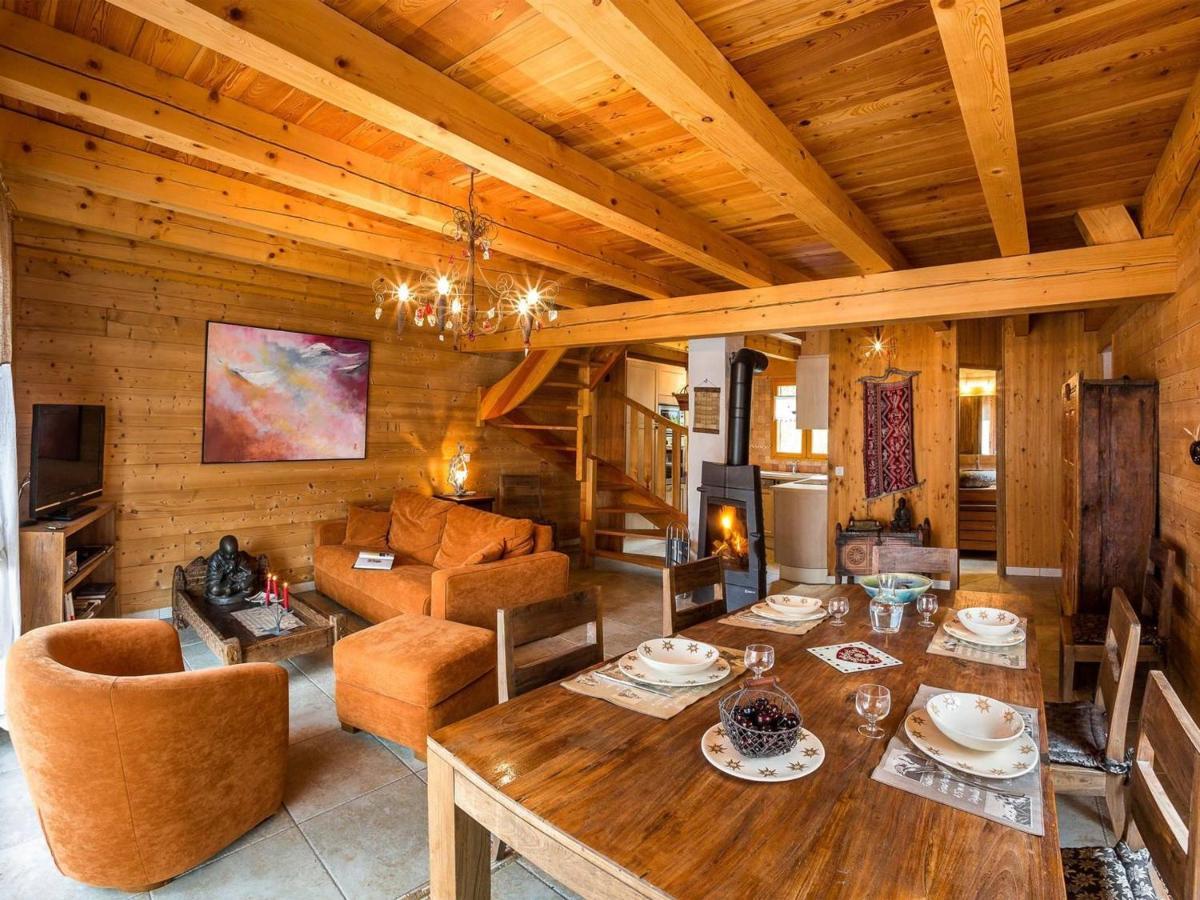 Chalet 6 Pers Avec Spa, Terrasse Plein Sud A Saint-Michel-De-Chaillol - Fr-1-393-22 Eksteriør bilde