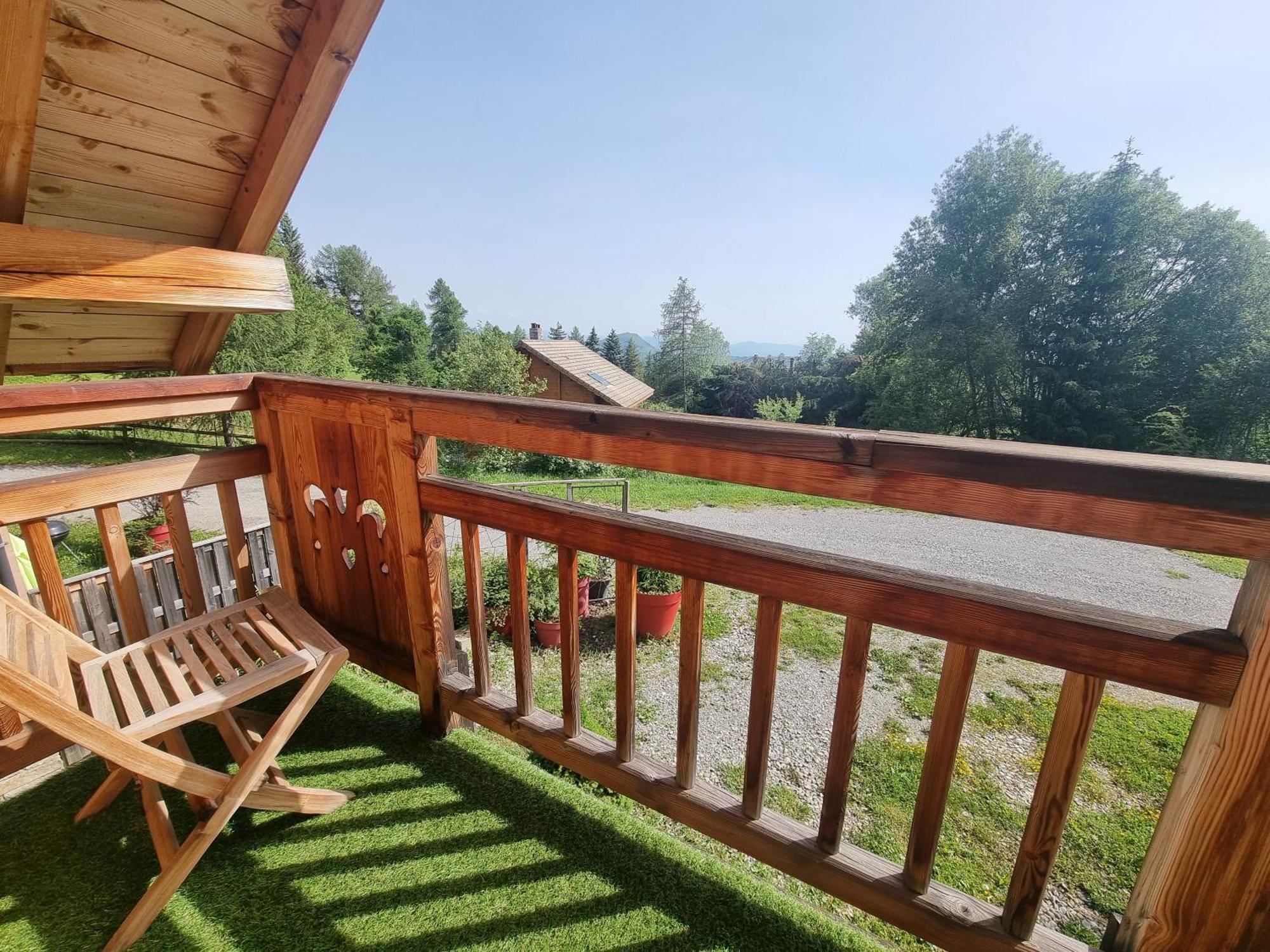 Chalet 6 Pers Avec Spa, Terrasse Plein Sud A Saint-Michel-De-Chaillol - Fr-1-393-22 Eksteriør bilde