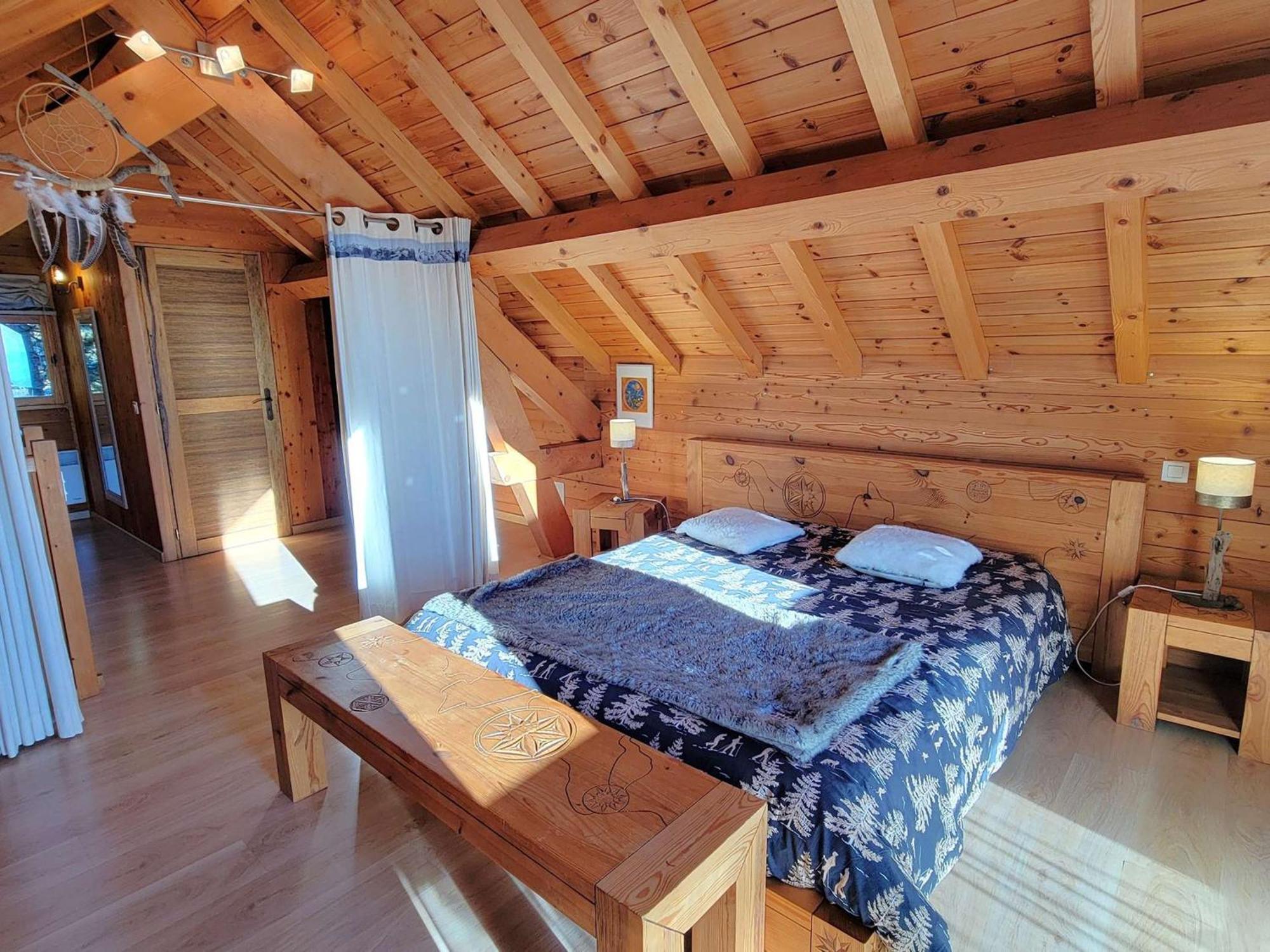 Chalet 6 Pers Avec Spa, Terrasse Plein Sud A Saint-Michel-De-Chaillol - Fr-1-393-22 Eksteriør bilde