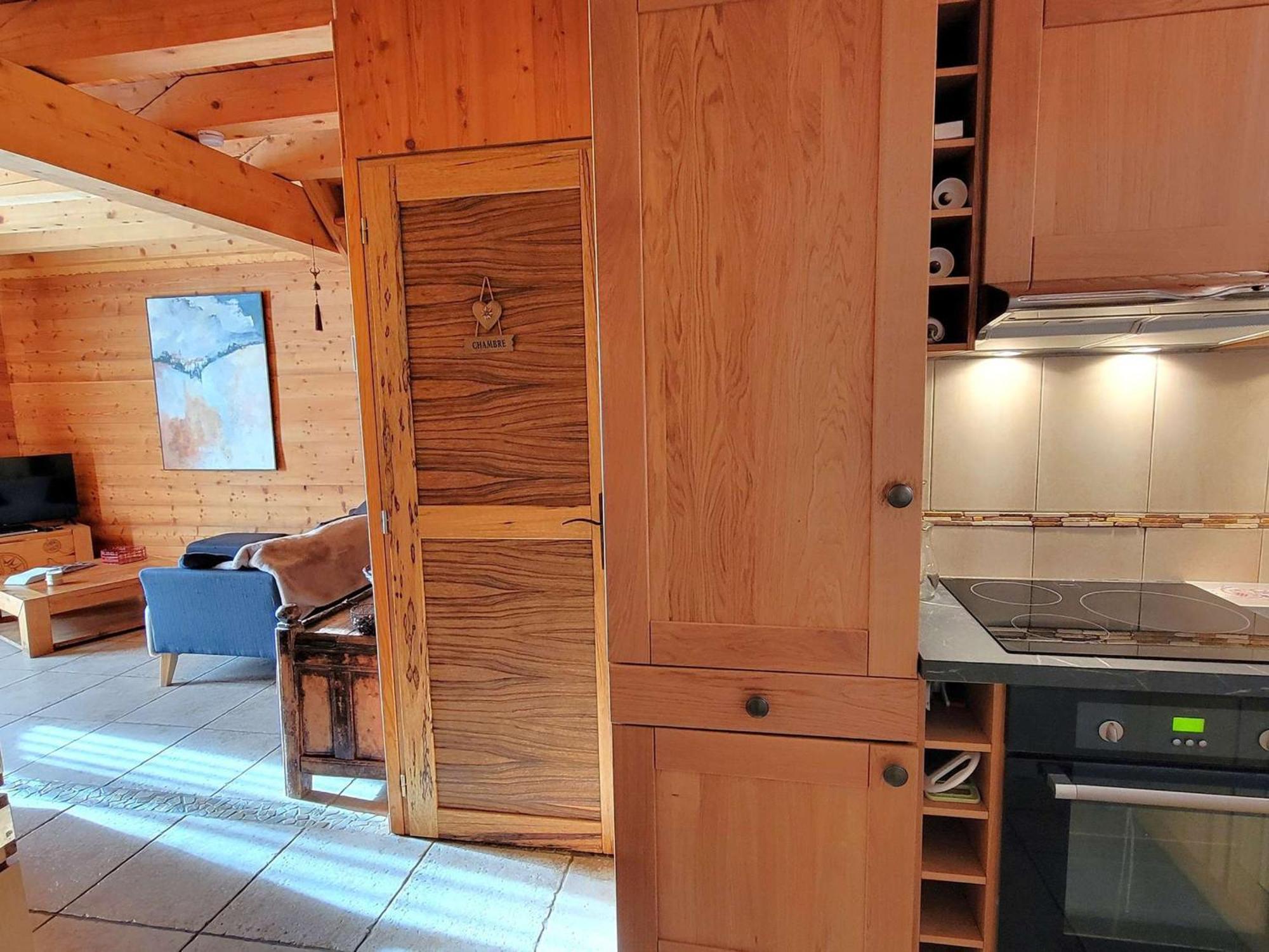 Chalet 6 Pers Avec Spa, Terrasse Plein Sud A Saint-Michel-De-Chaillol - Fr-1-393-22 Eksteriør bilde