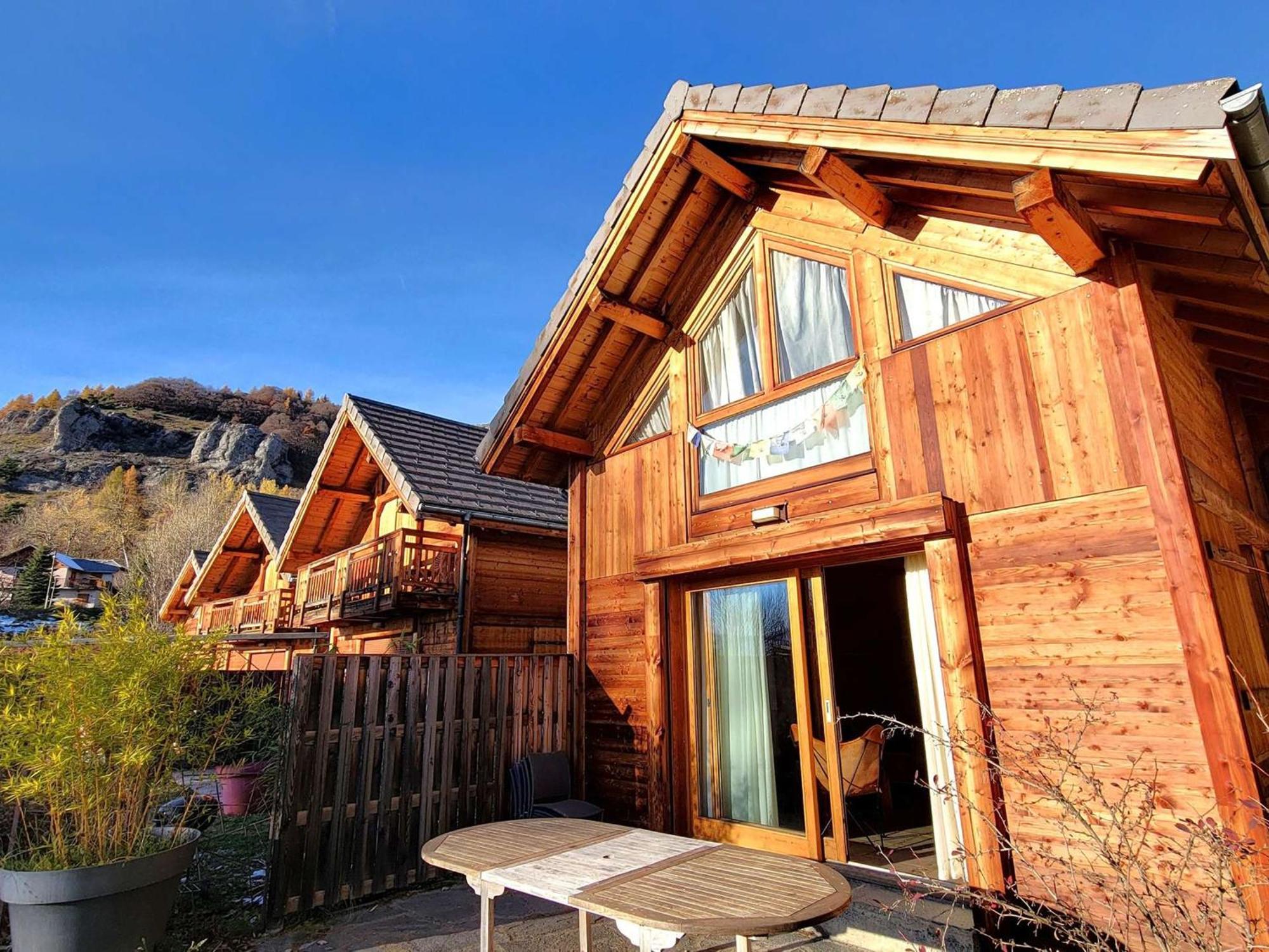 Chalet 6 Pers Avec Spa, Terrasse Plein Sud A Saint-Michel-De-Chaillol - Fr-1-393-22 Eksteriør bilde