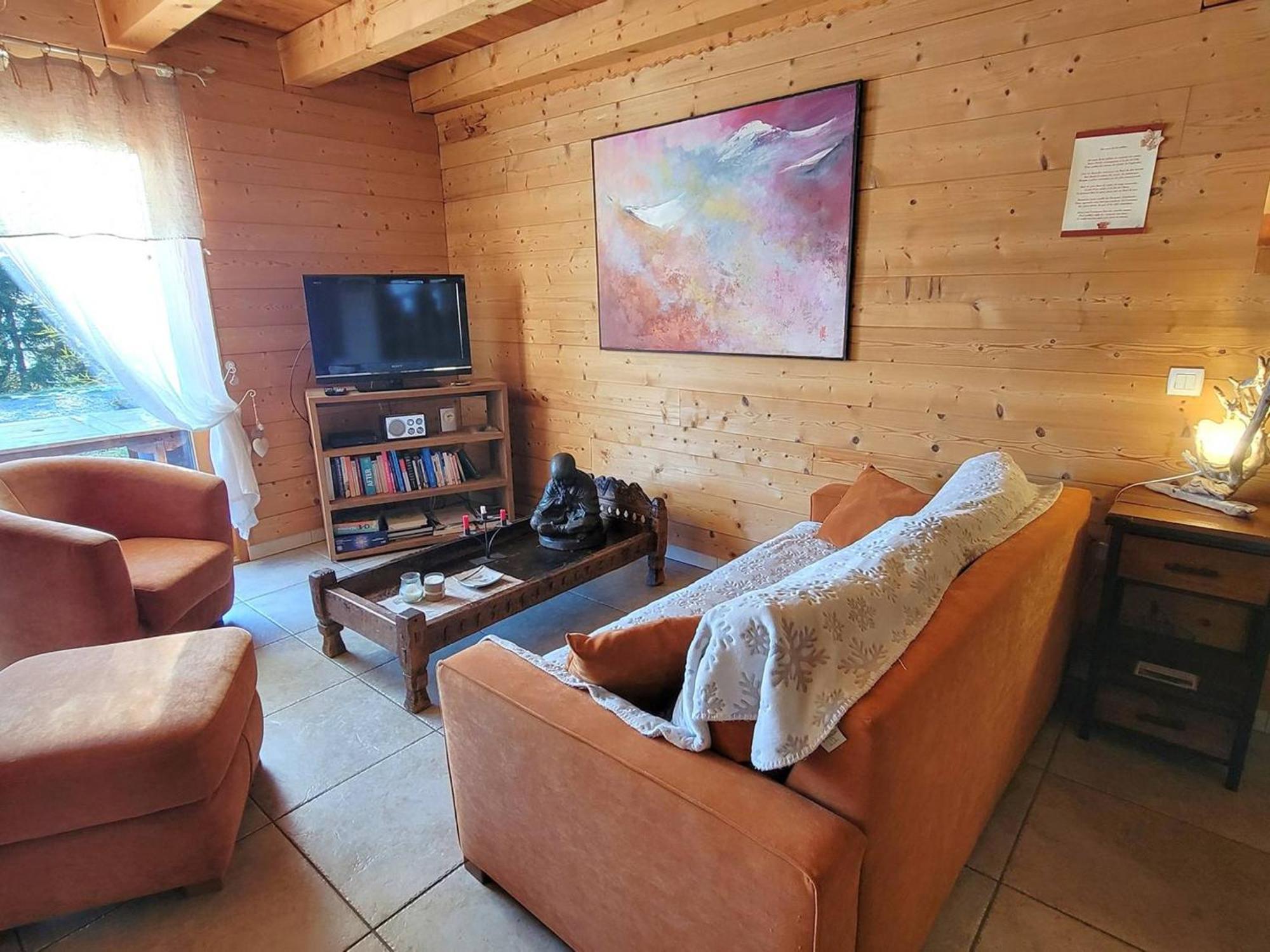 Chalet 6 Pers Avec Spa, Terrasse Plein Sud A Saint-Michel-De-Chaillol - Fr-1-393-22 Eksteriør bilde