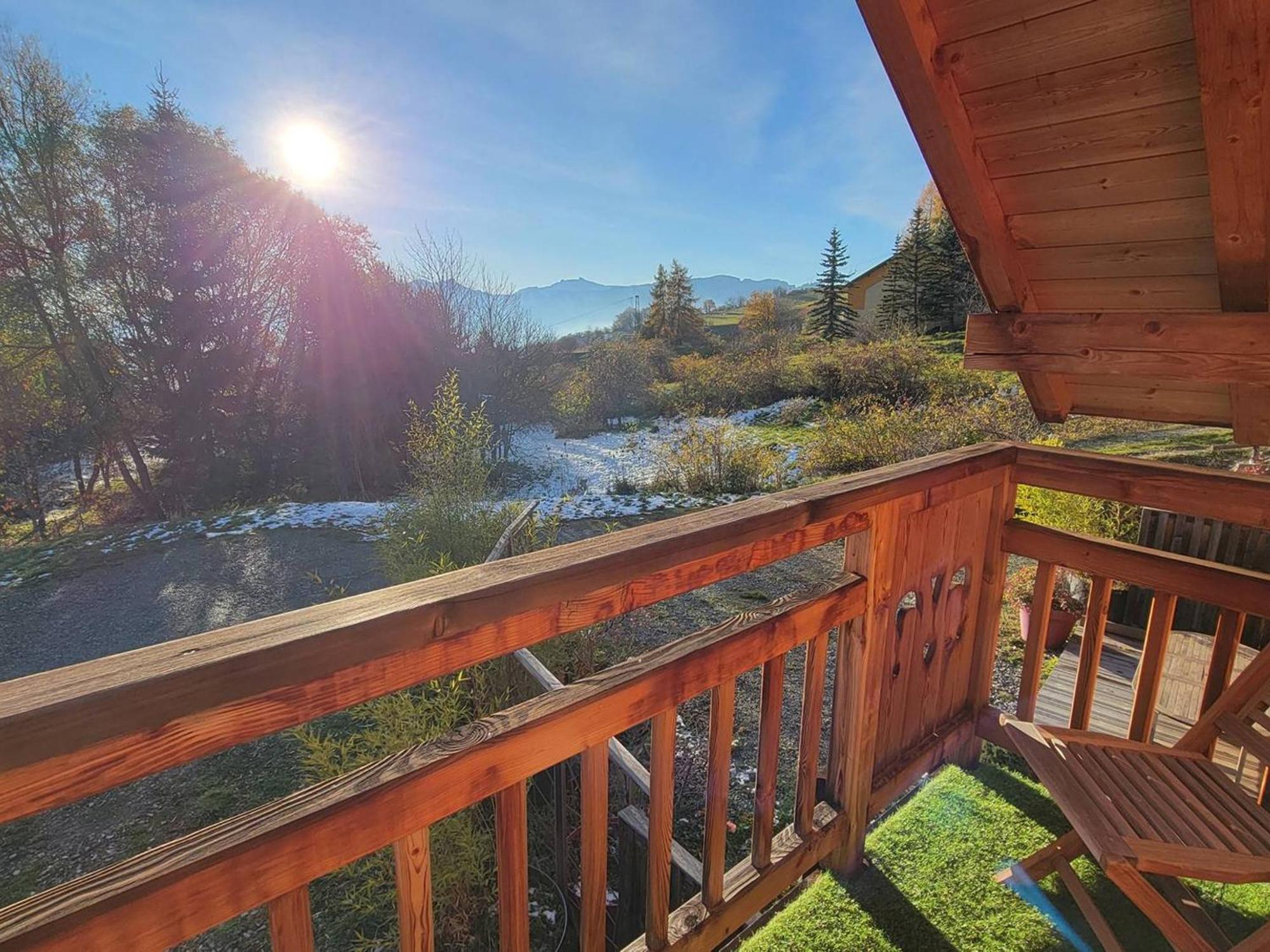 Chalet 6 Pers Avec Spa, Terrasse Plein Sud A Saint-Michel-De-Chaillol - Fr-1-393-22 Eksteriør bilde