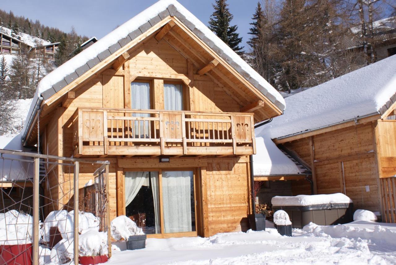 Chalet 6 Pers Avec Spa, Terrasse Plein Sud A Saint-Michel-De-Chaillol - Fr-1-393-22 Eksteriør bilde